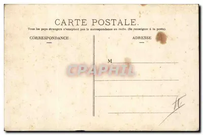 Carta postal de Abril — 1º de Abril — editor M-F, Paris, n° 864 — Verso