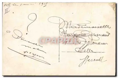 El lenguaje de las flores — República Francesa — editor desconocido, número de serie no visible — Reverso