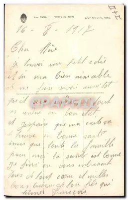 Marguerite — Linguagem da margarida — Mesangs 814 — Verso