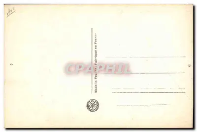 André Gide — retrato — H. Martinie, n°288 — Verso