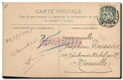 Duas bailarinas — Polaïre — Reuillon Paris n°1179 — Verso