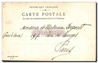 Homem em traje militar — Alep, 2 de janeiro de 1905 — Marion, Paris, n° 2015 — Verso