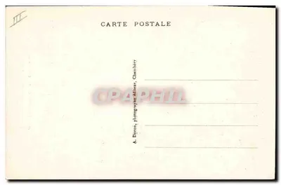 J.J. Rousseau — Retrato de La Tour — A. Doron, fotógrafo, Chambéry — Verso