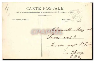 Carmen — scena poproszenia o rękę — Édition Bergerat — Rewers