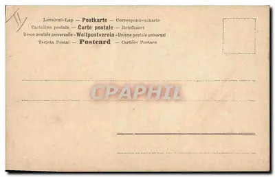 Mulher e crianças em um décor de letras — n° 185 — Verso