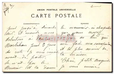 Fouesnantaises — Studium kapeluszy bretońskich — Kolekcja Villard, Quimper — Rewers