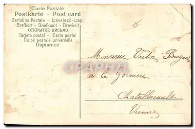 Flores y tréboles — 'Forte bonheur' — editor no identificado, n° 88 — Reverso
