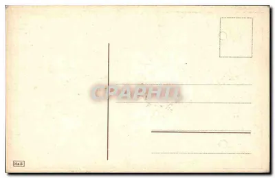 Dois cisnes — decoração floral Art nouveau — HaS — Verso