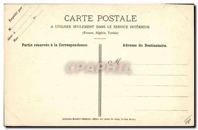 Le Puy — vue panoramique — Chambre Syndicale du Puy — Verso