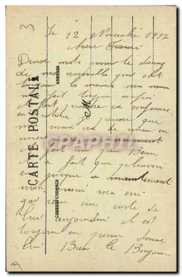 Argentan — Stare domy w Orne — Lefebvre, Paryż — Rewers