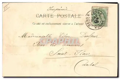Linguagem das Flores — Editor: Écuria Dentot, n° 9001 — Verso