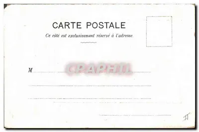 Soldado em uniforme — detalhes da roupa — Dewachter Jeune - 48, Rue Cannebière - Marseille — Verso