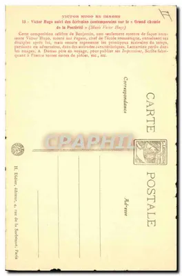 Victor Hugo seguido pelos escritores contemporâneos — H. Didier, Paris — Verso