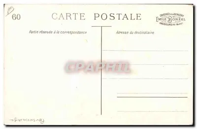 Sully, consejero del Rey — escena histórica — B. Siaven, Imp. Édit. Toulouse-Paris — Reverso