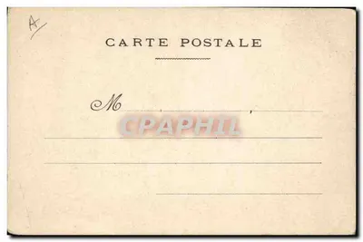 Retrato caricatural de um homem — desenho a lápis — editor desconhecido, número de série não visível — Verso