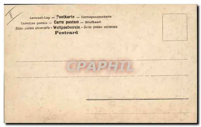 Mulher e criança em um quadro decorativo — editor SRG, n° 195 — Verso