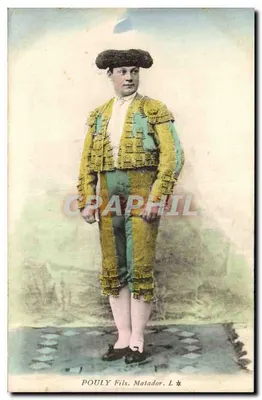 Matador — costume de torero — POULY Fils. L ★