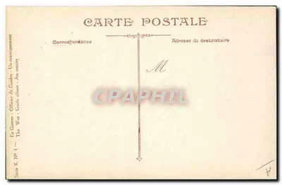 Oficial de Guias, um relatório — série K.1 — editor Foubly — Verso