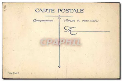 Infantaria colonial — Série A N°1 — L.V.C. — Léon Hingre 1915 — Verso