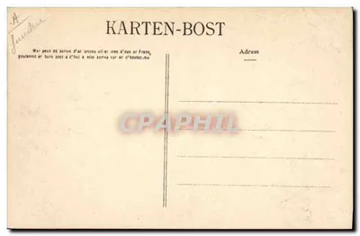 Menina de Pont-Aven (Estudo dos chapéus da Bretanha) — Coleção VILLAN, Quimper — n° 1359 — Verso