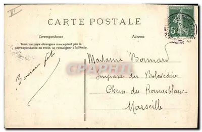 Dzieci Kapitana de Bouchite — Dzieci z okolic Quimper — Wydawca: 1906 — Rewers