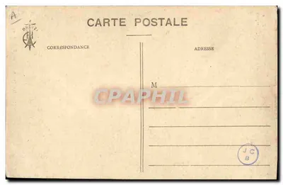 Jonge meisje uit het Pays de Quimper — Coiffes Bretonnes (Col. E. Hamon) — n°2219 — Achterkant