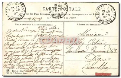 Flores de jardim — Begônia, Myosotis, Passiflora, etc. — K. F. Editores, Paris — Verso