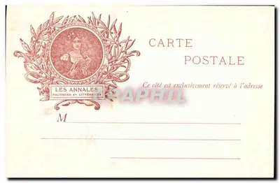 Tre donne — ritratti — editore Les Annales Politiques et Littéraires — Verso