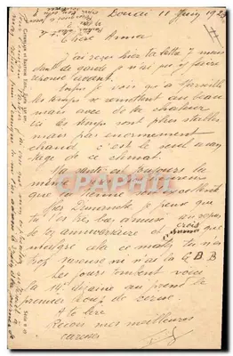 Dois crianças brincando — desenho de M. Vanaszk — n°49, edição Crassey & Bastien — Verso