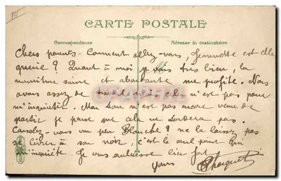 Artilharia. Aos postos! — Série 3718 — L.V. & Cie — Verso