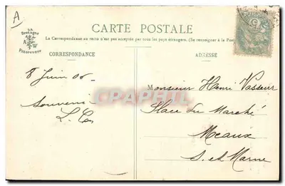 A Bretanha Pitoresca — A Rainha das Flores de Pont-Aven — série 122 — Verso