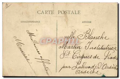 Femme en costume de Baud — Collection M. Laurent, Paris — n° 3830 — Verso