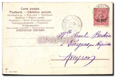 Violetas em um ferro de cavalo — editor B, série 2005 — Verso