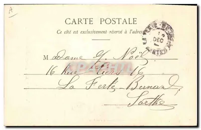 A Campanula — Linguagem das Flores — Peito A. Stanley & Cie, série 1900 — Verso