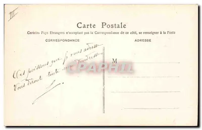 A Margarida do 1º de Abril — carta postal humorística com peixe em forma de pétalas — editor não visível — Verso