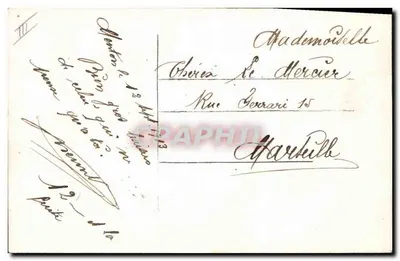 Linguagem das Flores — Carta ilustrada com buquê de flores e ilustração de ponte — editor K — Verso