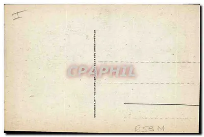 Biskra - Colheita de datilhos — série 84, editor não visível — Verso