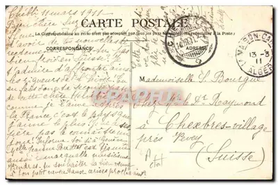 Algérie — Ở phía Nam — Người buôn dừa — Nhà xuất bản Bộ sưu tập Jean Cazin, số 451 — Mặt sau