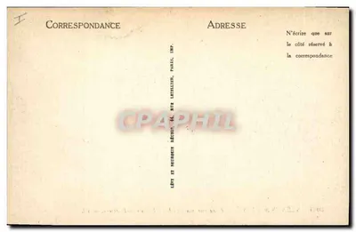 Ponte sobre um Oued — Palmeiras-Dattas — LL — SCÈNES & TYPES — n° 6085 — Verso