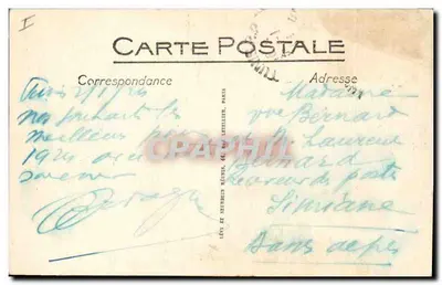 A Colheita de Dátiles — SCÈNES ET TYPES n°6166 — L.L. — Verso