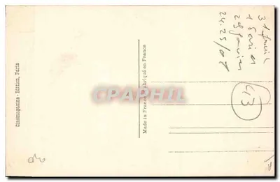 Raquel Meller (Carmen) — ritratto della star spagnola — Cartolina d'epoca Cinémagazine, n°371 — Verso