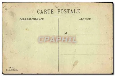 Cantine — Letras — A. Gaillard — Verso