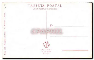 Un Volapié, Varelito — Torero en arène — C. Ruano Llopis, N° 1135 — Achterkant