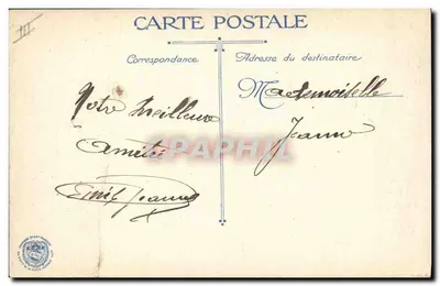Bitwa nad Marną — Germigny-l'Évêque — Éditeur L.V.D. n°3 — Rewers