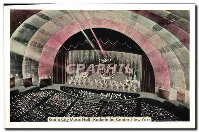 Radio City Music Hall — Rockefeller Center, New York — LUMITONE PHOTO PRINT