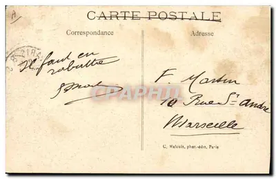 PARIS — Les Champs-Élysées — Le Théâtre Marigny — éditeur C. Malcuit, n° 699 — Reverso