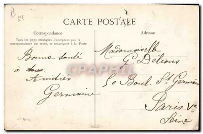Pont-l'Abbé — Bigoudenne — Zbiór Villate, Quimper — Rewers