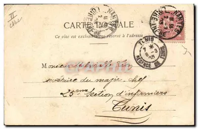 L'Amour en Bretagne — Quimperlé — wydawca G. I. D. de Nautes, nr 688 — Rewers