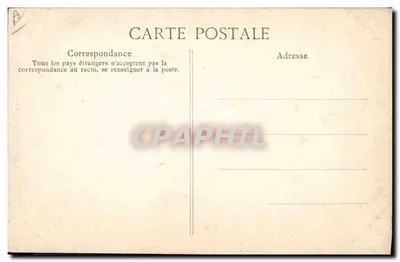 Kostiumy bretońskie — Kobieta z Quimperlé — Wydawca E.D. n°358 — Rewers
