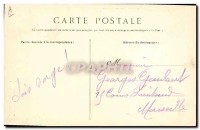 Casados de Bannalec — Estudo de Trajes — Coleção Villard, Quimper — Verso